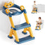 Asiento de Inodoro Infantil con Escalera – ¡Haz del momento del baño algo divertido y fácil!