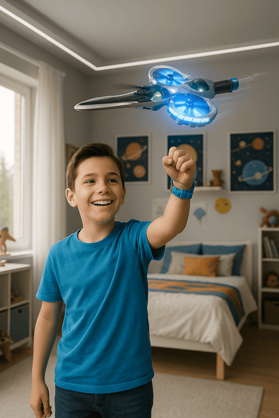 AetherBlade™ – La Espada Voladora del Futuro